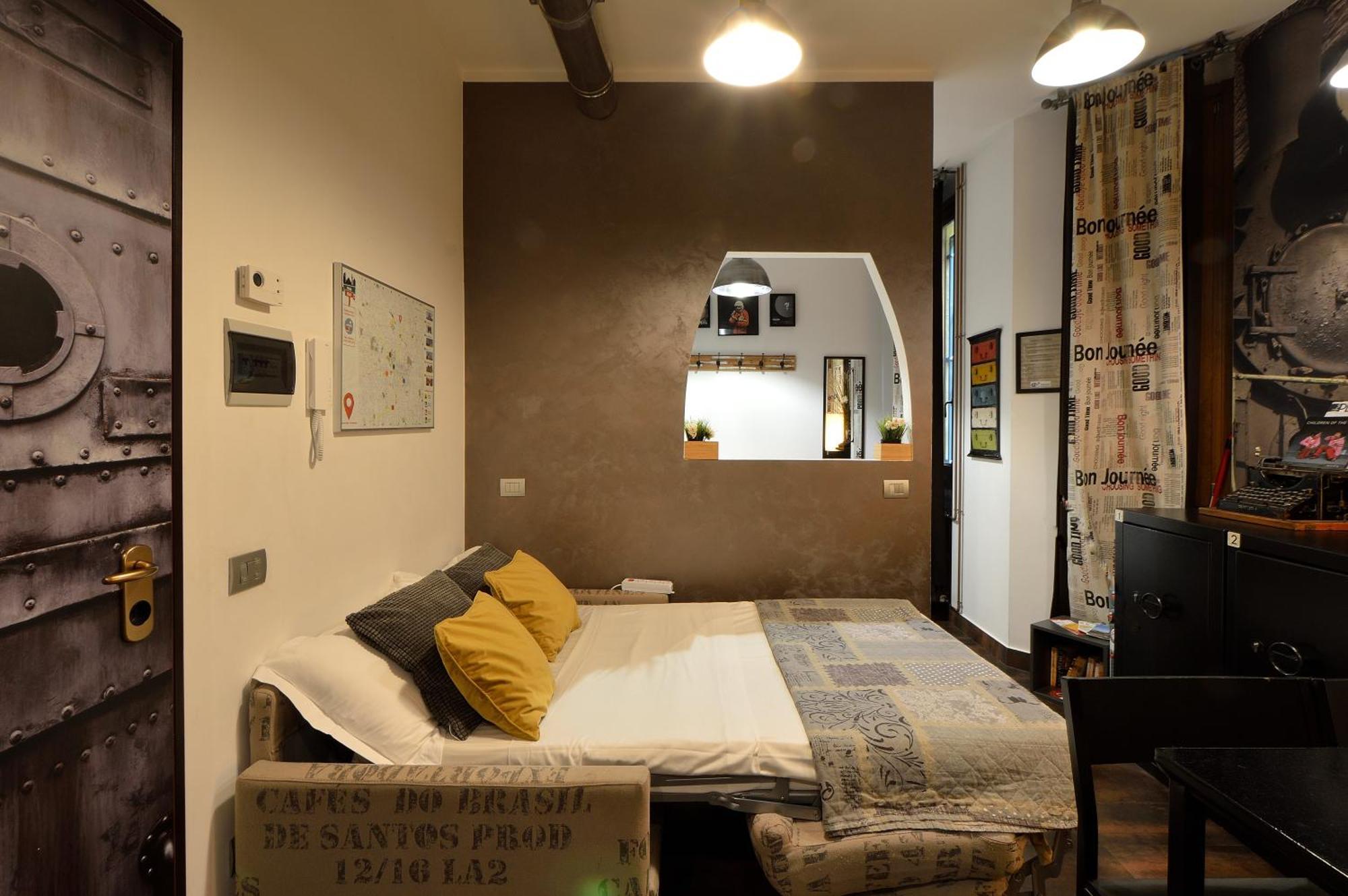 Appartement Deluxe Stile Industrial Centro Milano, Potente Wi-fi, 3 Linee Metropolitane- Collegato Direttamente Con Aeroporto Di Malpensa E Rho Fiera In 10 Minuti *